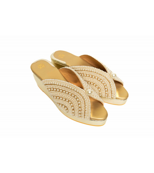 Buy Pearl Sandals Heels for Women | Leatherette | The DIYverse