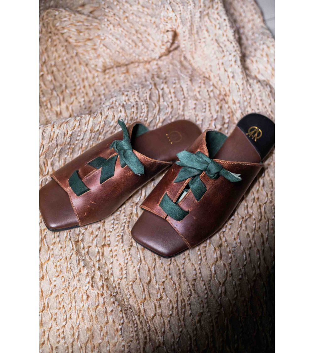 Buy Brown Flat Sandals for Women Online in India | The DIYverse