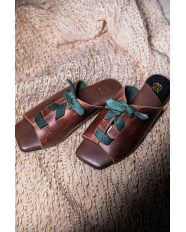 Buy Brown Flat Sandals for Women Online in India | The DIYverse