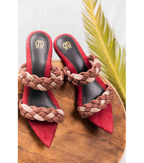 Buy Women's Tango Red Cone Heels Sandals Online in India