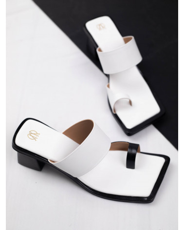 Buy Box Heels Sandals for Women | White House White | The DIYverse