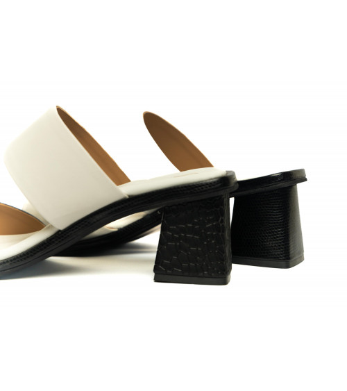 Buy Box Heels Sandals for Women | White House White | The DIYverse