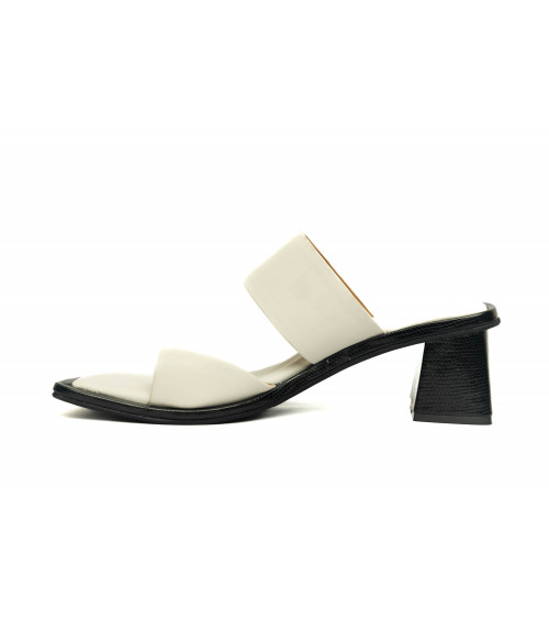 Buy Box Heels Sandals for Women | White House White | The DIYverse