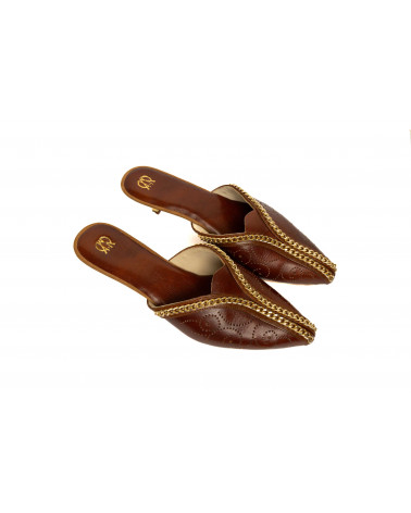 Buy Women Brogue Chains Sandals Online in India | The DIYverse