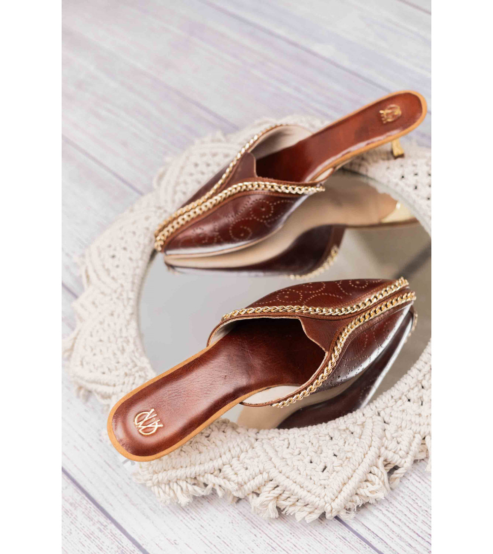 Buy Women Brogue Chains Sandals Online in India | The DIYverse