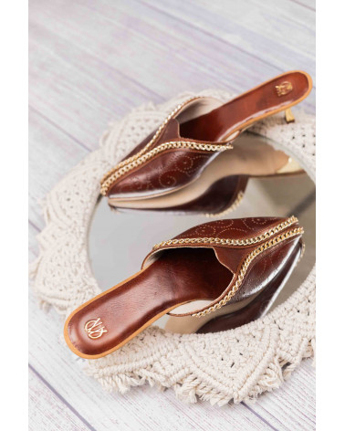 Buy Women Brogue Chains Sandals Online in India | The DIYverse