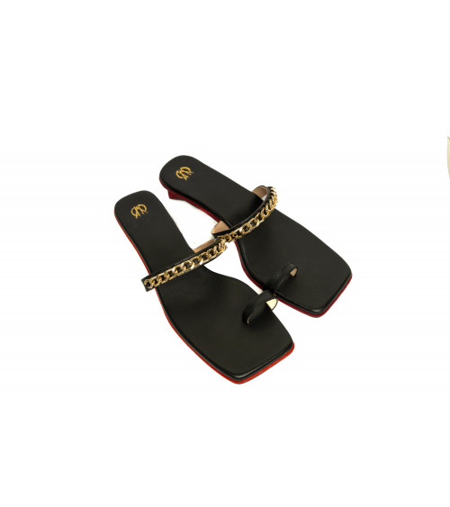 Buy Chain Flat Sandals Online in India | The DIYverse